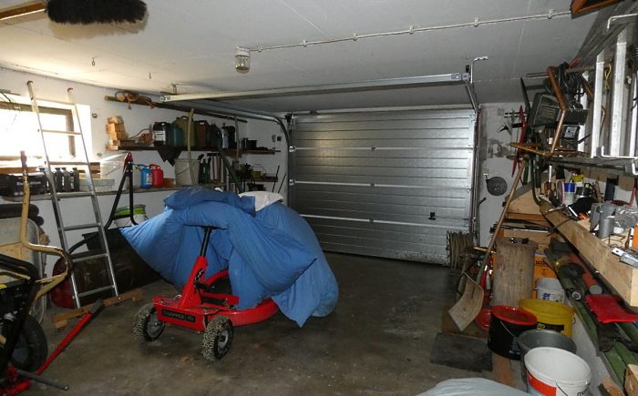 Garage im Haus